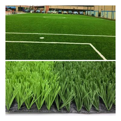 UV Bestand Kunstmatig Voetbalgras met Drainagegaten en PP+Net-Steun